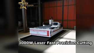 High Speed Stainless Steel Laser Cutter 3000W