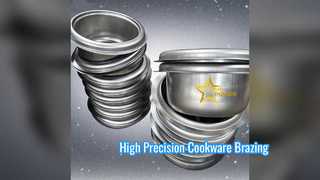 Industrial Aluminum Cookware Brazing Machine CBW 2S
