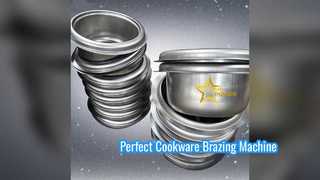 Efficient Dual Station Aluminum Cookware Brazing Machine