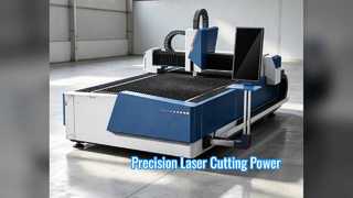 PrecisionCut Pro Industrial Fiber Laser Cutting Machine