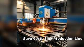 Automated Handmade Kitchen Sink Production Line Solution