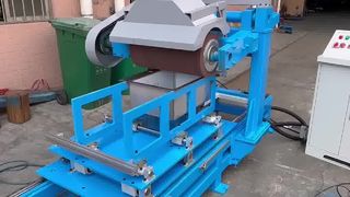 Automatic Sink Panel Brushing & Grinding Machine | Stainless Steel Surface Polishing Equipment