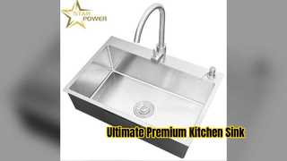Premium 304 Stainless Steel Kitchen Sink Machine