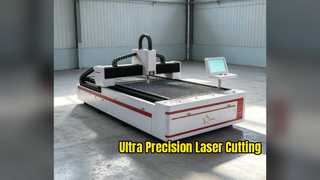 Precision 3000W Fiber Laser Cutter for Stainless Steel