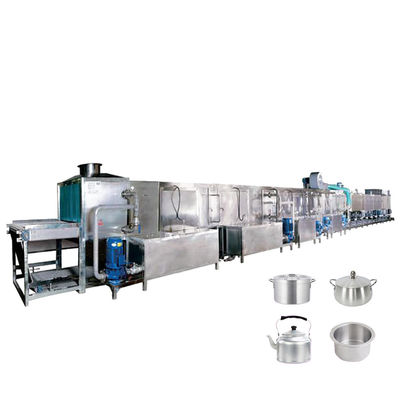 Good price Industrial Washing Machine Cleaning Machine Electric Manufacturing Plant,aluminum Cookware Production Line Provided PLC online