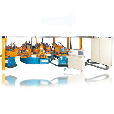 Good price Polishing Machine Save Polishing Wheels Outside Surface Mirror Rotary Metal 8 Stations Stable Mirror Polish Finish online