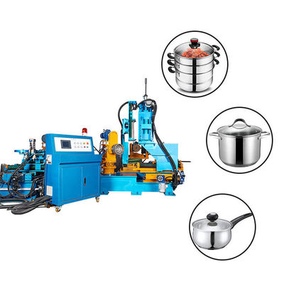 Good price Automatic  Trimming and Beading Machine for Utensil Cookware edge trimming machine online