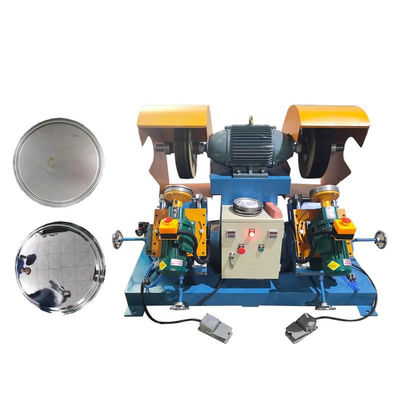 Good price Servo Motor Double Ended Polishing Machine For Kettle Heating Plate Polishing online
