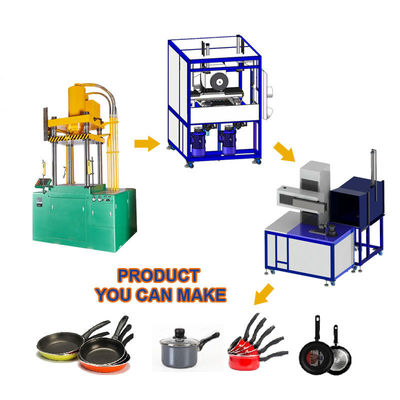 Good price Servo Automatic Hydraulic Press Machine For Frypan Utensils Making online