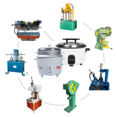 Good price Industrial Pressure Cooker Making Machine Hydraulic For Plastic Drum Rice Cooker Making online