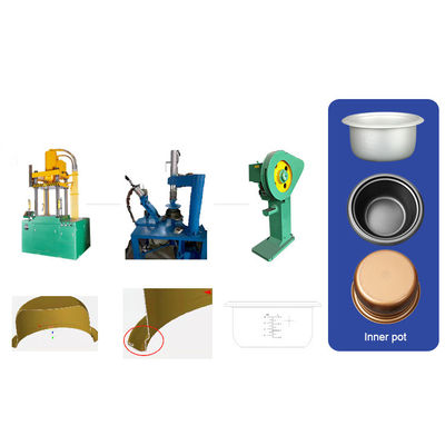 Good price Multi Station Cooker Making Machine Automatic For Rice Cooker Heating Plate Casting online
