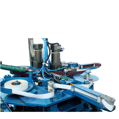 Good price Auto Polishing Sanding Machine Metal Ware Inside Sanding Machine Vacuum Adsorption with Double Heads for cookware online
