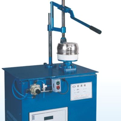 Good price Adjustable 800r/min Cookware Inner Outer Bottom Sanding Machine vacuum absorption for cookware kitchen ware online