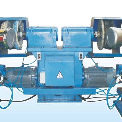 Good price Double-end Polishing Machine chassing Stainless Steel Cookware Outside Polishing Machine Kitchenware Cookware Pot metal online