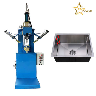 Good price Customized Kitchen Sink Machine Weld Seam Pressing Edges And Corner Handmade Sink Rolling Press Machine online