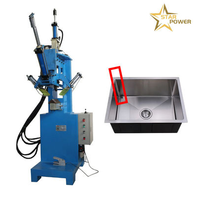 Good price CNC Kitchen Sink Machine Automatic Welding R Corner Handmade Sink Pressing Edgs Plant Machine online