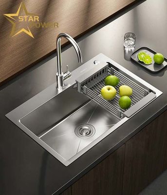 Good price Customized Kitchen Sink Stainless Steel Handmade Sink High Quality | Custom Steel Gauge Available | Custom Basin Depth Available | Rust Proof & Corrosion Resistant online