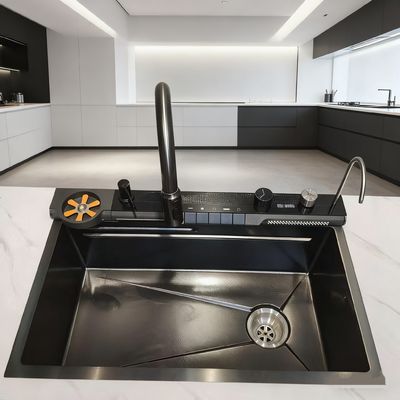 Good price Stainless Steel Kitchen Sink 800mm with High-Arc Faucet online