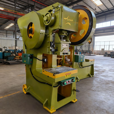 Good price 250-ton Punching Machine J23 Series Mechanical Punch Press with 400KN Nominal Pressure for Metal Hole Drilling online