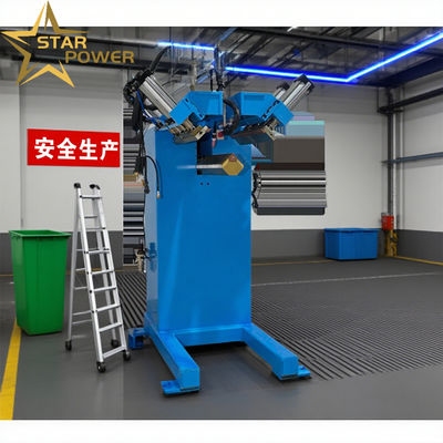 Good price 220V 500W CNC Vertical Welder with 0.1-1.2MPa Air Pressure for 4-Corner Rounding Welding online
