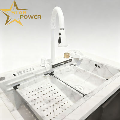 Good price Customizable Stainless Steel Kitchen Sink with Bowl Depth 250-300mm and Panel Thickness 1.2-1.5mm or 1.8-2.0mm online