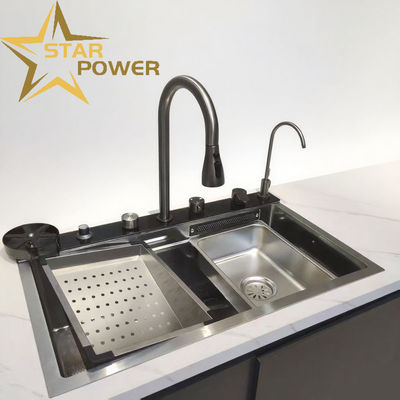 Good price Handmade Extra-Thick 4.0mm 304/316 Stainless Steel Custom Kitchen Sink online