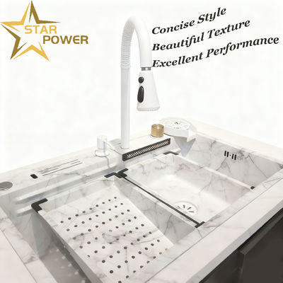 Good price Handmade Stainless Steel Kitchen Sink with Nano Hydrophobic Self-Cleaning and Food Grade 304/316 Material online