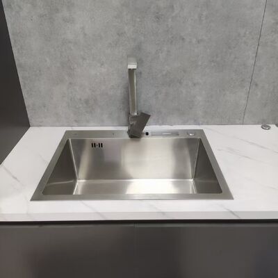 Good price Noise-Free Sound-Dampened 304/316 Stainless Steel Kitchen Sink with Deepened Bowl and 250-300mm Bowl Depth online