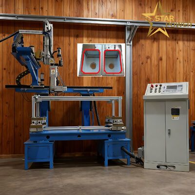 Good price CNC High-Efficiency Flat Four-Side Welding Machine with One-Click Start and Precise Welding for Metal Forming online