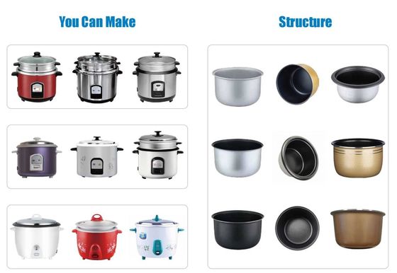 Multifunctional Cookware Production Line , 4 Column Deep Drawing Press Machine