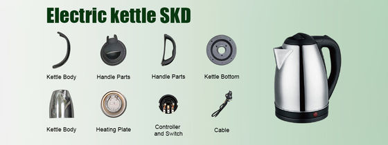 Commercial Cookware Electric Kettle Spare Parts ISO Certified for cookware