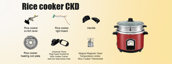 Commercial Electric Rice Cooker Spare Parts Durable OEM ODM