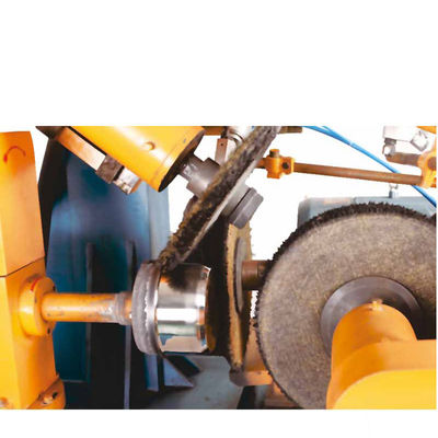 Rotary table metal stainless steel lid mirror pot tank vibration buffing polishing machine