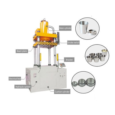 Hydraulic Oil Metal Pot Press Machine With SGS ISO Certification