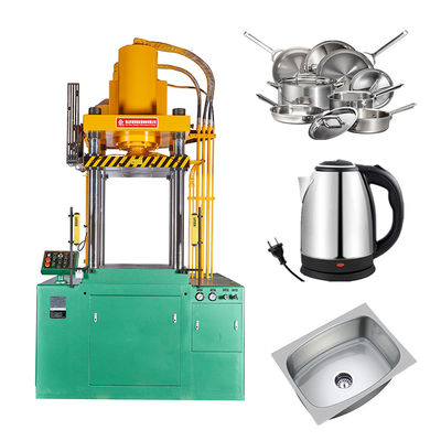 Hydraulic Oil Metal Pot Press Machine With SGS ISO Certification