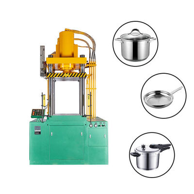 Cookware Hydraulic Press Machine , Steel Utensils Making Machine 220V