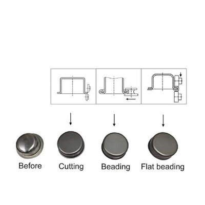 Automatic  Trimming and Beading Machine for Utensil Cookware edge trimming machine