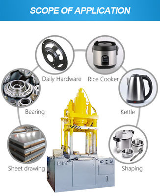 Metal Drawing Hydraulic Pressing Machine For Rice Cooker OEM ODM