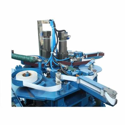 Automatic Stainless Steel Utensils Polishing Machine Double Head For Internal External