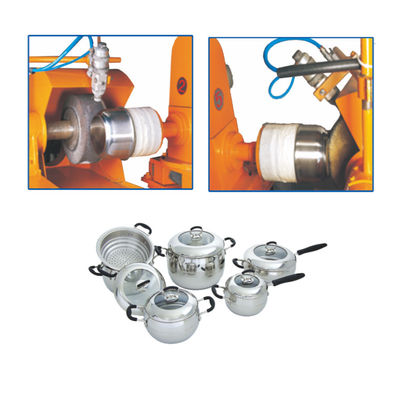 Stainless Steel Turntable Cookware Polishing Machine Multi Station ISO Certified