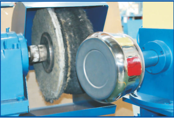 OEM ODM Double Ended Polishing Machine For Stainless Steel Surface Polishing