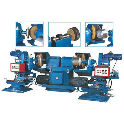 Double Ended Pot Polishing Machine For Metal Kettle Vacuum Adsorption