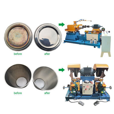 220V Automatic Polishing Machine For Cookware Internal Polishing