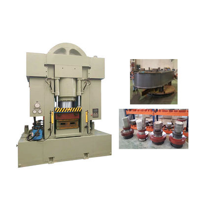 Servo Hydraulic Press Machine 4 Column For Stainless Steel Pan Multifunctional