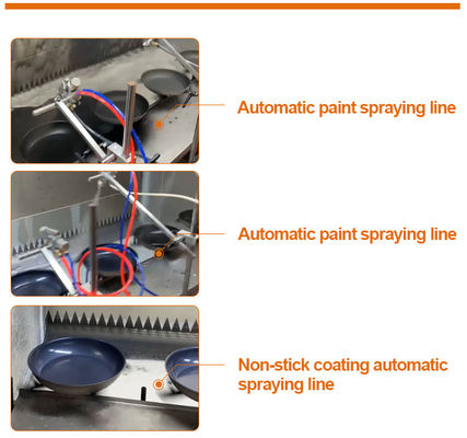 Industrial Automatic Spray Painting Machine For Cookware Production ISO Certified