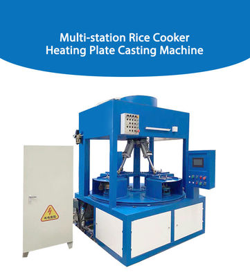 Multi Station Automatic Die Casting Machine For Rice Cooker Heating Plate