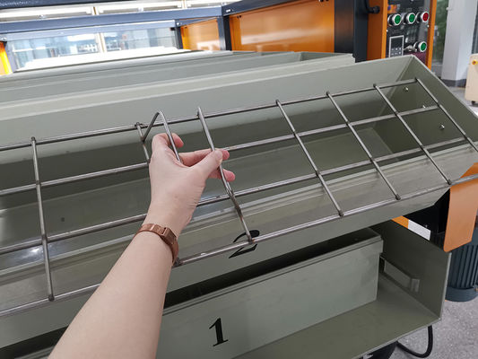 permukaan peralatan masak logam stainless steel grinding buffing magnetic polishing machine