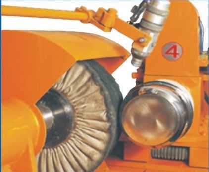 High speed Outer Polishing Machine Vacuum Adsorption Cookware Polishing Machine for cooking pot