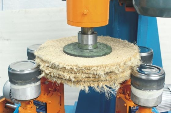 industrialized Semi-Auto Stainless Steel Pot glazing Machine Utensil Surface Buffing Machine For Pan Side