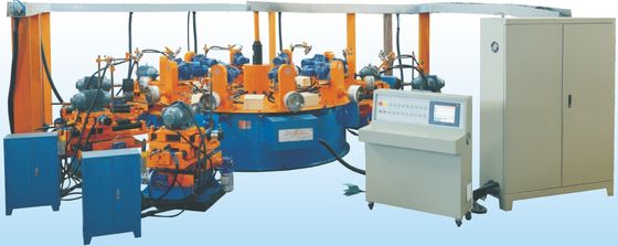 Automatic mentel Utensils Polishing Machine Multi-stations Polishing Machine for cookware pan metal ware